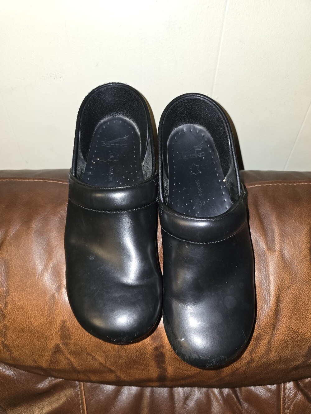 Dansko Leather Clogs